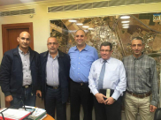 لقاء في بلدية اللد لبحث إمكانية افتتاح فروع بريد جديدة لخدمة المواطنين في المدينة